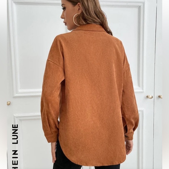 NWOT Shein Large Lightweight Fall Shacket/Jacket - Picture 3 of 6